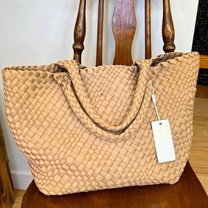 Urban Expressions Woven Shoulder Bag NWT